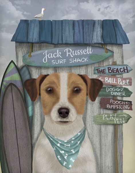 Jack Russell Surf Shack