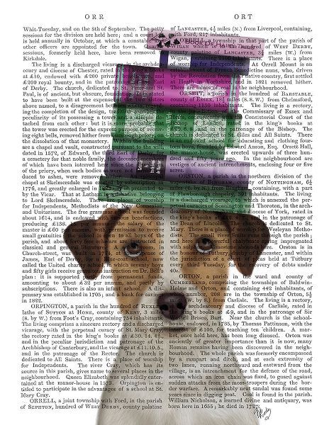 Jack Russell and Books