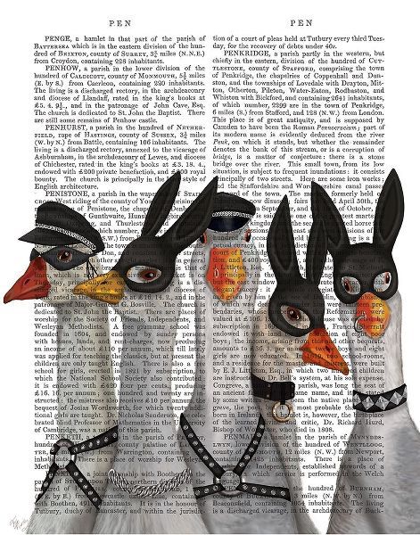Geese Guys Book Print