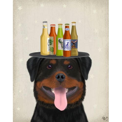 Rottweiler Beer Lover