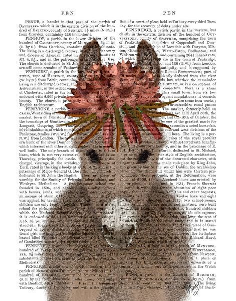 Donkey Bohemian 1 Book Print