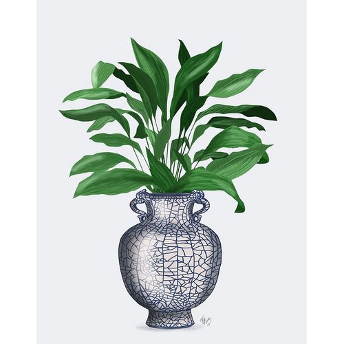 Chinoiserie Vase 2, With Plant