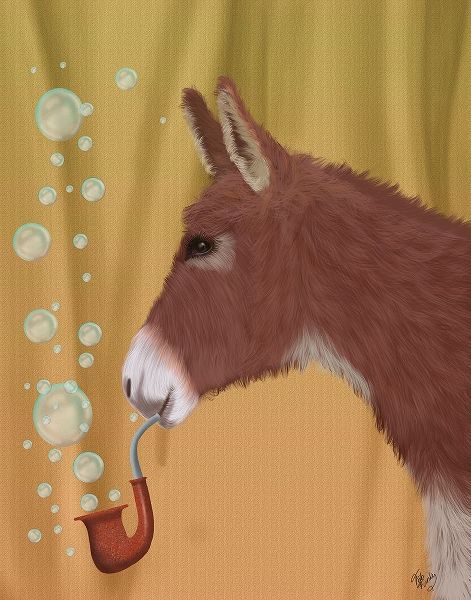 Donkey Bubble Pipe, Portrait