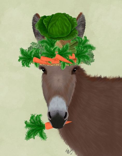 Donkey Carrot Hat