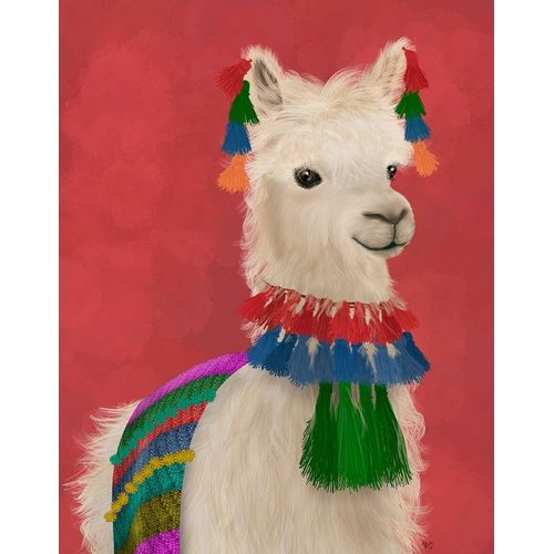 Llama Traditional 1, Portrait