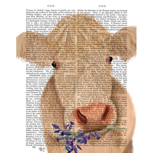 Cow Cream, Bluebells Book Print