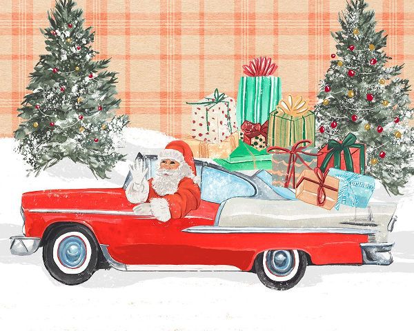 Warren, Annie 작가의 Santa on Wheels II 작품