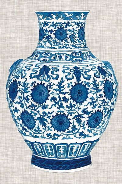 McCavitt, Naomi 작가의 Ming Vase on Linen V 작품