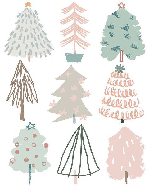 Vess, June Erica 아티스트의 Christmas Tree Sketchbook I작품입니다.