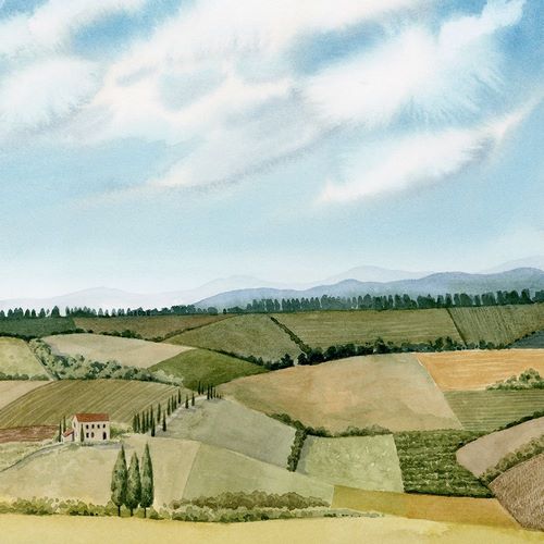 Popp, Grace 아티스트의 Tuscan Farmland I작품입니다.