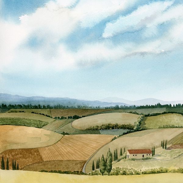 Popp, Grace 아티스트의 Tuscan Farmland II작품입니다.
