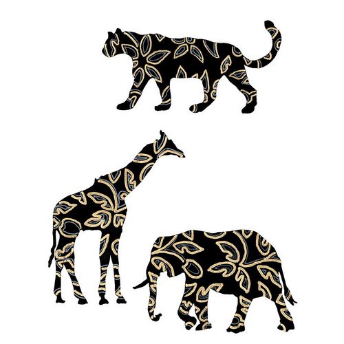 Moore, Regina 아티스트의 Ornamental Safari Animals III작품입니다.