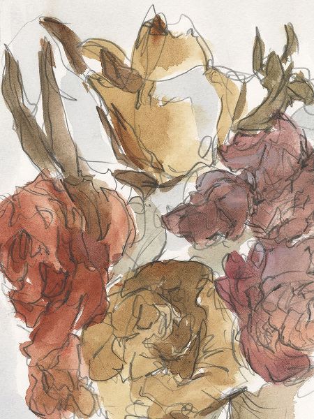 Harper, Ethan 아티스트의 Cropped Floral Arrangement I작품입니다.