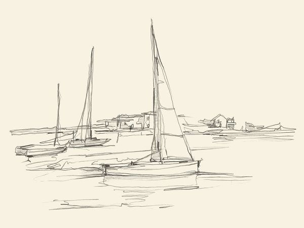 Harper, Ethan 아티스트의 Coastal Contour Sketch I작품입니다.