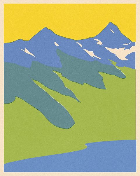 Green, Jacob 아티스트의 Bright Glacial Lake II작품입니다.