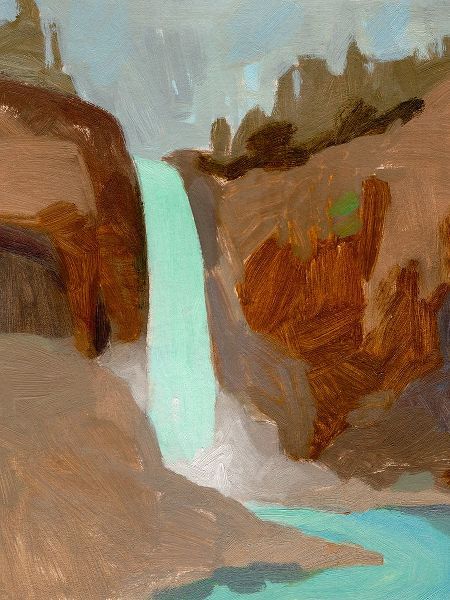 Green, Jacob 아티스트의 Turquoise Falls I작품입니다.
