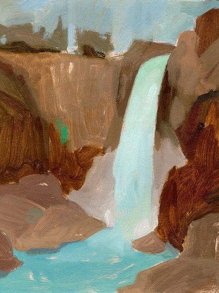 Green, Jacob 아티스트의 Turquoise Falls II작품입니다.