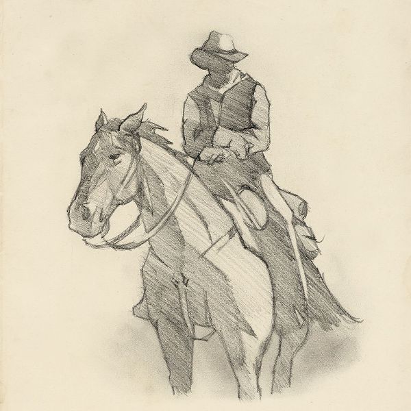 Green, Jacob 아티스트의 Western Rider Sketch II작품입니다.