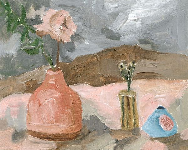 Wang, Melissa 아티스트의 Vase of Pink Flowers I작품입니다.