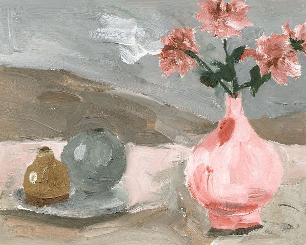 Wang, Melissa 아티스트의 Vase of Pink Flowers VI작품입니다.