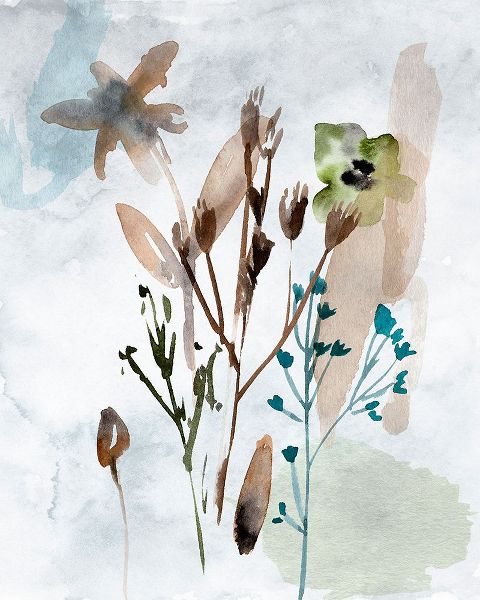 Wang, Melissa 아티스트의 Watercolor Wildflowers II작품입니다.