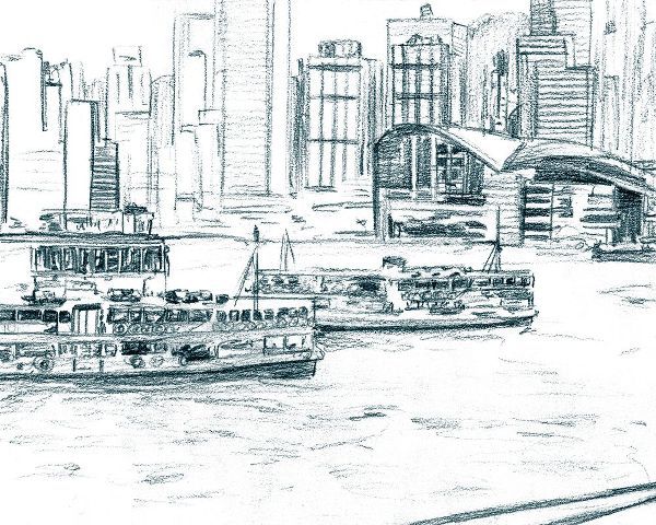Wang, Melissa 아티스트의 Ferryboats I작품입니다.