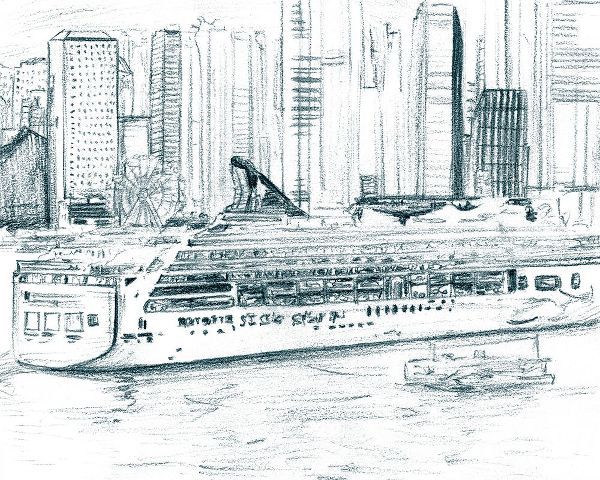 Wang, Melissa 아티스트의 Ferryboats II작품입니다.