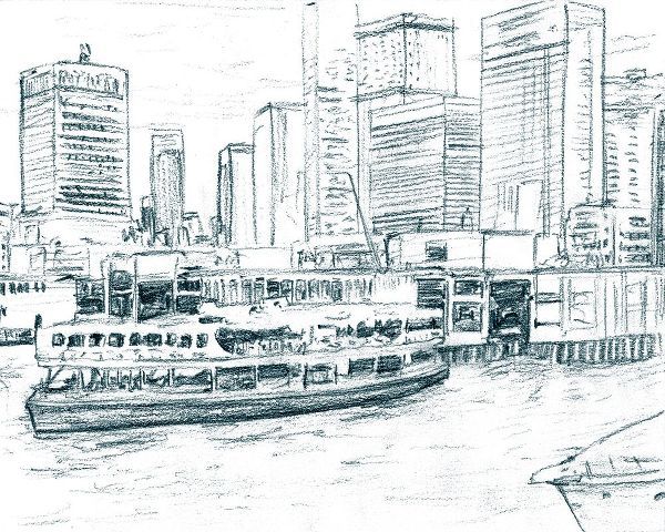 Wang, Melissa 아티스트의 Ferryboats IV작품입니다.