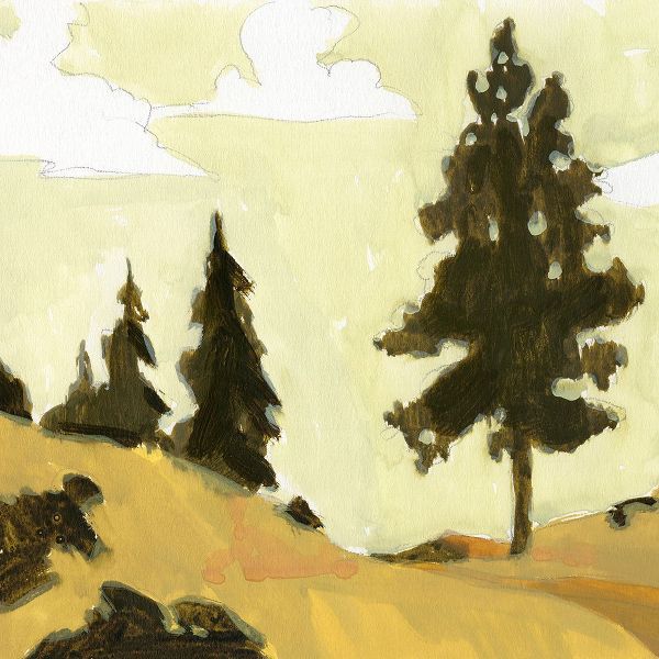 Green, Jacob 아티스트의 State Park Pine Sketch I작품입니다.