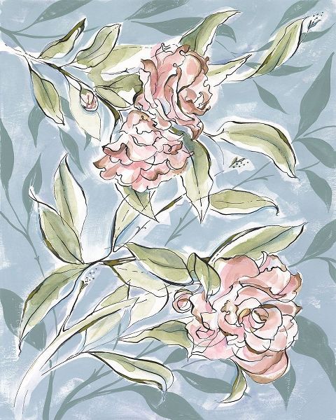 Marr, Laura 아티스트의 Faded Camellias I작품입니다.