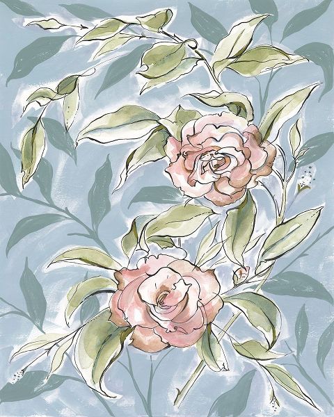 Marr, Laura 아티스트의 Faded Camellias II작품입니다.