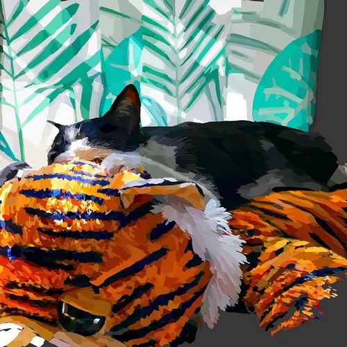 Kalina, Emily 아티스트의 Sunning Kitties I작품입니다.