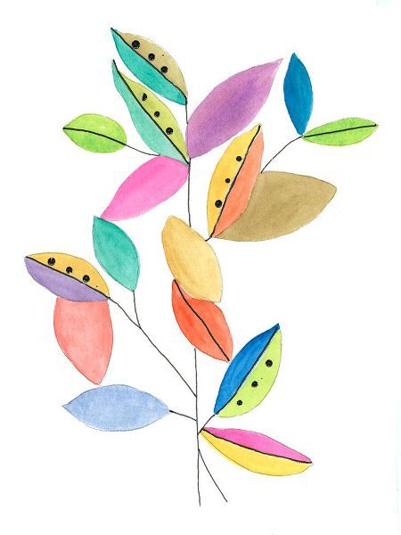 Legner, Gayle Martin 아티스트의 Color Pop Leaves II작품입니다.