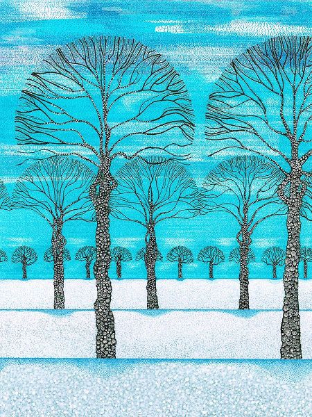 Dignan, Lawrie 아티스트의 Woodland Season Winter작품입니다.