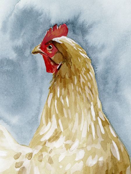 Caroline, Emma 아티스트의 Chicken Portrait I작품입니다.