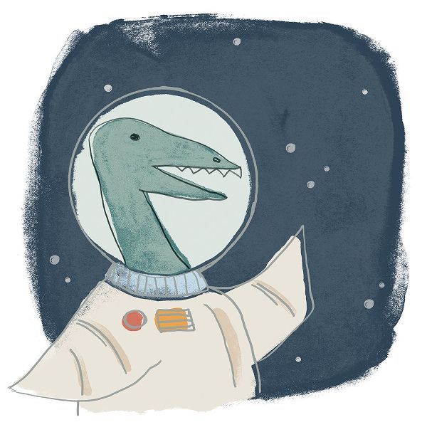 Vess, June Erica 아티스트의 Space Dino IV작품입니다.