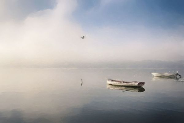 Curinga, Kim 아티스트의 Boats at Dawn작품입니다.