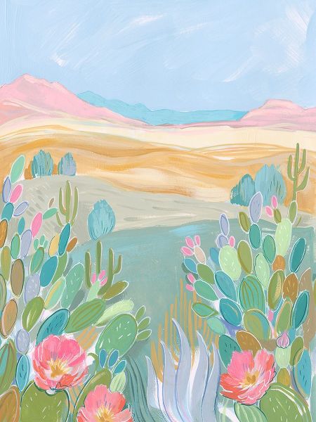 Marr, Laura 아티스트의 Pastel Desert I작품입니다.