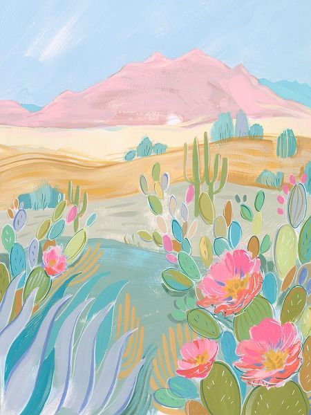 Marr, Laura 아티스트의 Pastel Desert II작품입니다.
