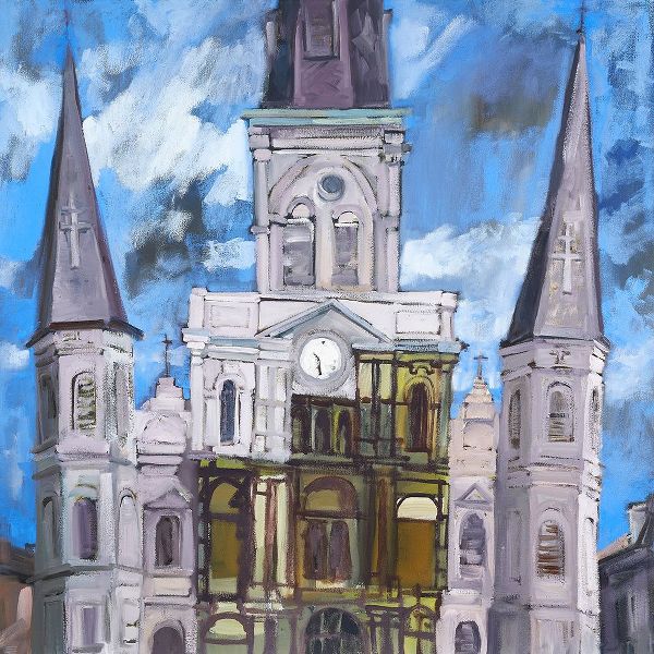 Ferrell, Erin McGee 아티스트의 Saint Louis Cathedral  I작품입니다.