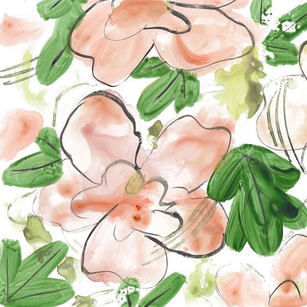 Wang, Melissa 아티스트의 Peachy Flora I작품입니다.