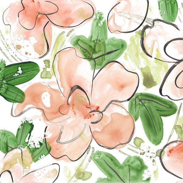 Wang, Melissa 아티스트의 Peachy Flora II작품입니다.