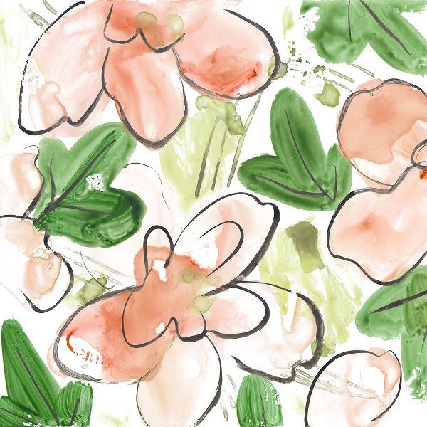 Wang, Melissa 아티스트의 Peachy Flora IV작품입니다.