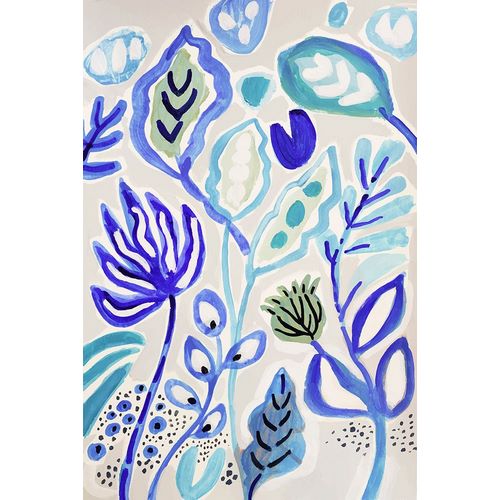 Fields, Karen 아티스트의 Leaves in Blue II작품입니다.