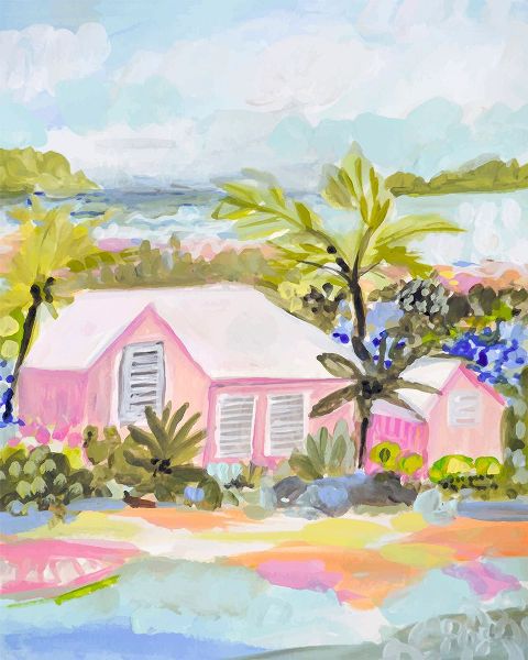Fields, Karen 아티스트의 Pink Bungalow Island작품입니다.