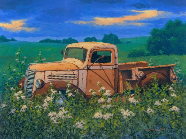 Courtney, Richard 아티스트의 Truck In the Meadow I작품입니다.