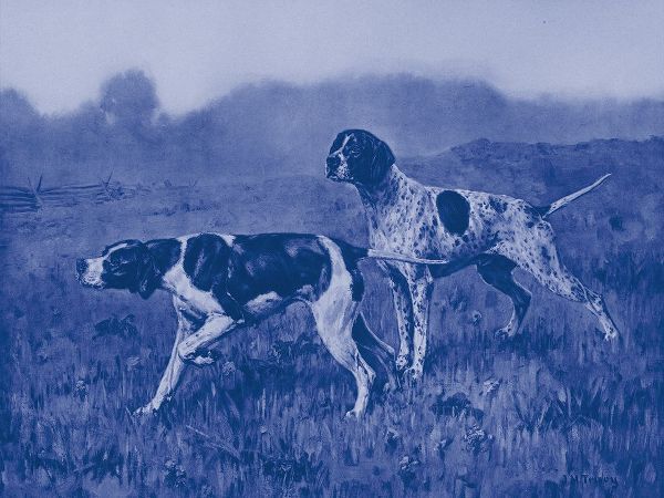 Vision Studio 아티스트의 Antique Blue Dogs II작품입니다.