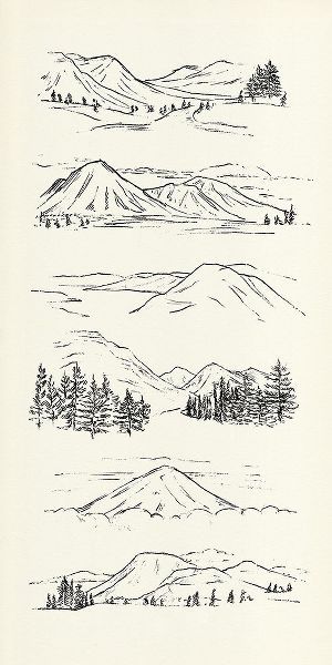 Warren, Annie 아티스트의 Mountain Ink I작품입니다.