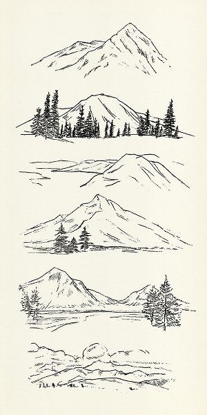 Warren, Annie 아티스트의 Mountain Ink II작품입니다.