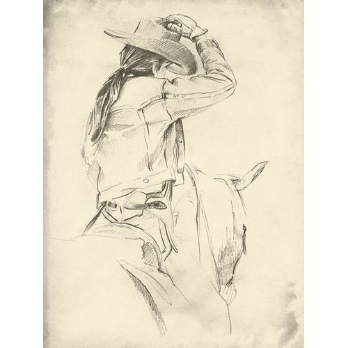 Parker, Jennifer Paxton 아티스트의 Custom Cowgirl on Horseback II작품입니다.